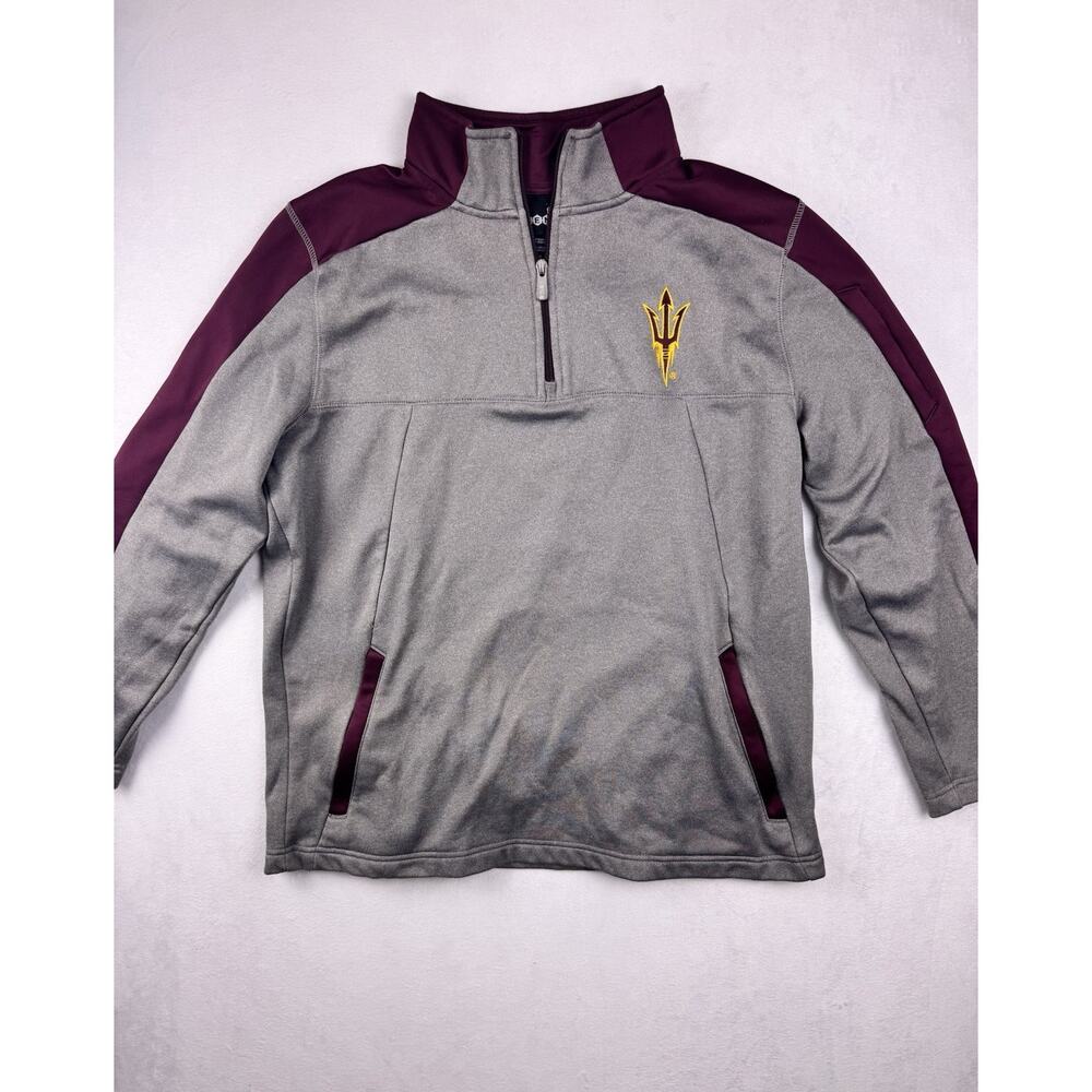Colosseum Arizona State Sun Devils Bushwood 1/4 Zip Fleece Jacket Men’s Medium